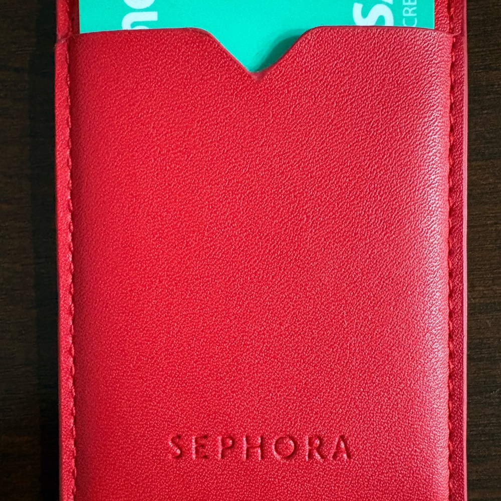 Sephora Red Phone Case Card Holder
